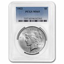 1922 Peace Dollar MS-65 PCGS