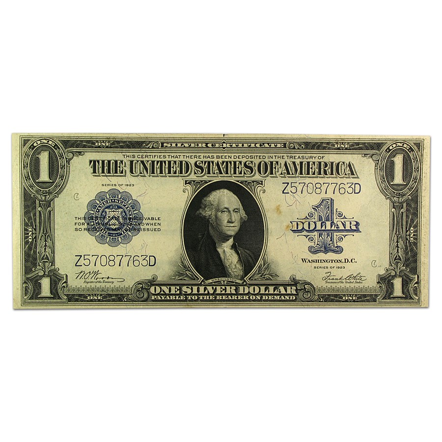 1923 $1.00 Silver Certificate XF (Fr#238)