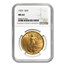 1923 $20 St Gaudens Gold Double Eagle MS-62 NGC