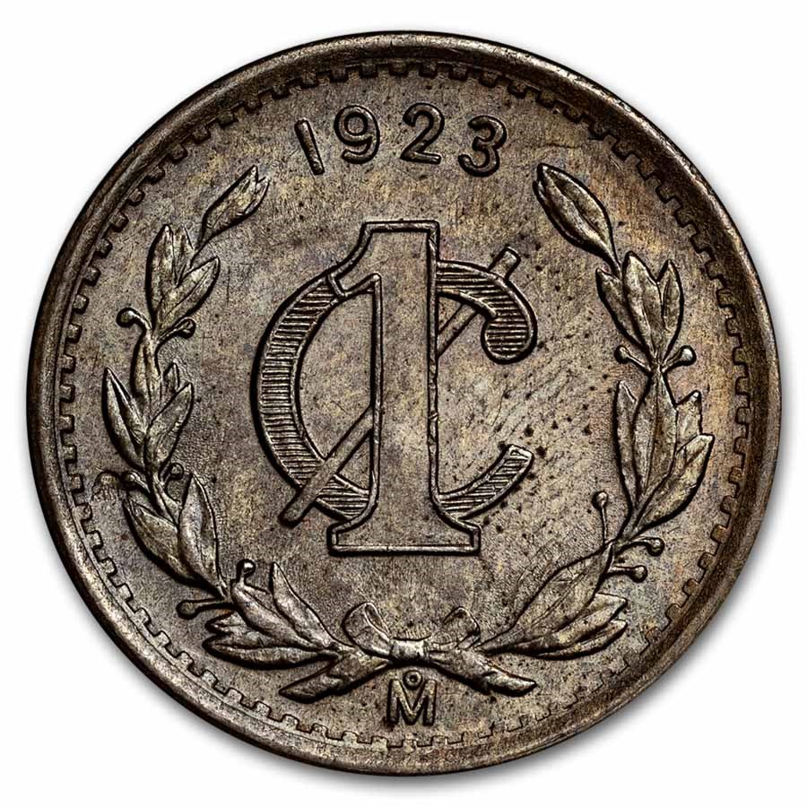 1923 Mexico Bronze 1 Centavo BU