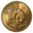 1923 Mexico Gold 50 Pesos MS-63 PCGS (Carson City Cache)