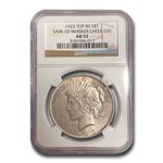 1923 Peace Dollar AU-53 NGC (VAM-1D Whisker Cheek EDS, Top-50)