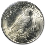 1923 Peace Dollar MS-64 PCGS