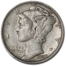 1923-S Mercury Dime XF