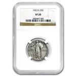 1923-S Standing Liberty Quarter VF-20 NGC