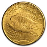 1924 $20 St Gaudens Gold Double Eagle AU