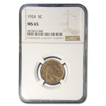 1924 Buffalo Nickel MS-65 NGC