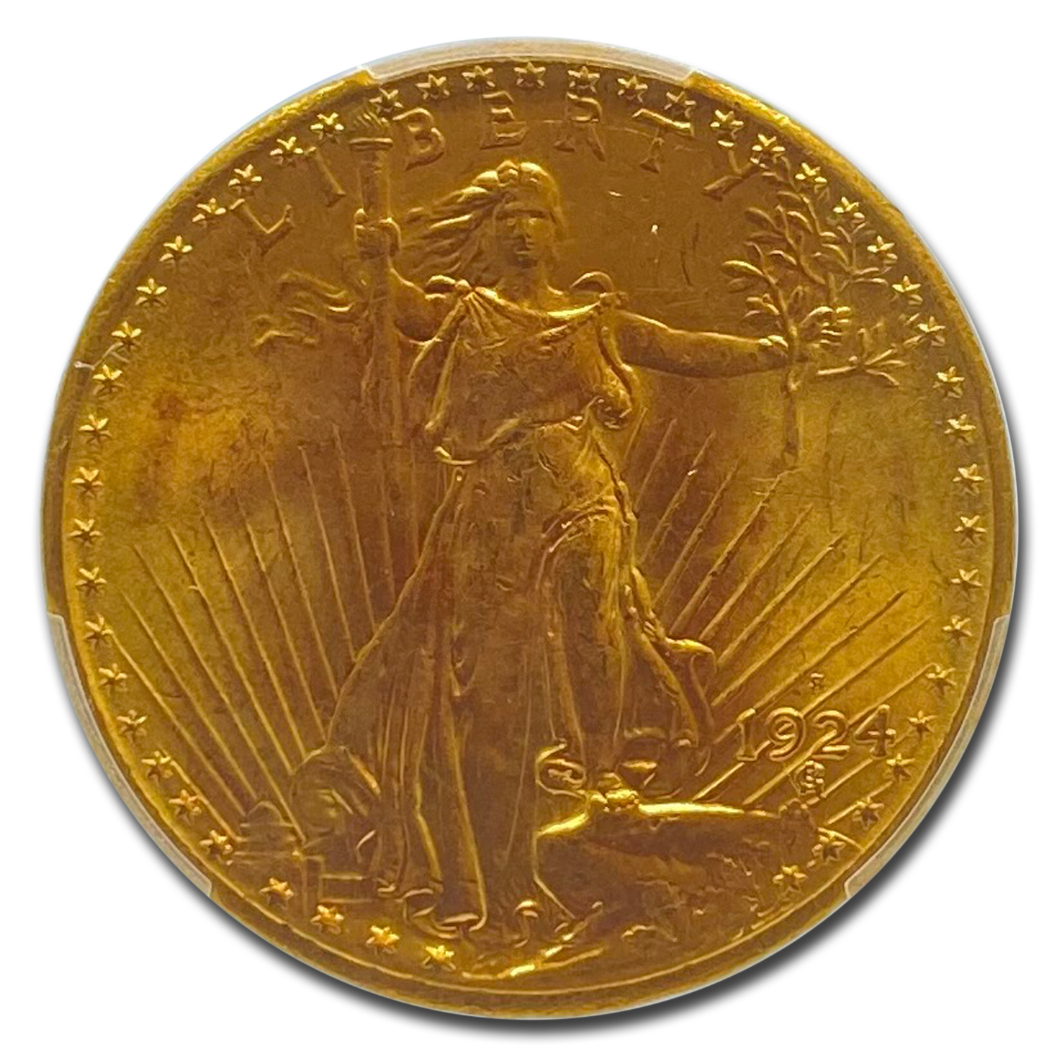 1924 S Saint Gaudens Double Eagle Value APMEX