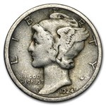 1924-S Mercury Dime Good/Fine