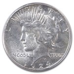 1924-S Peace Dollar MS-62 PCGS