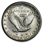 1924-S Standing Liberty Quarter AU