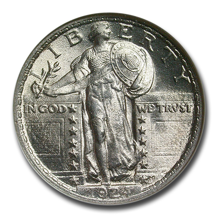 1924 Standing Liberty Quarter MS-65 NGC