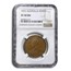 1925 Australia Penny George V XF-40 NGC (Brown)