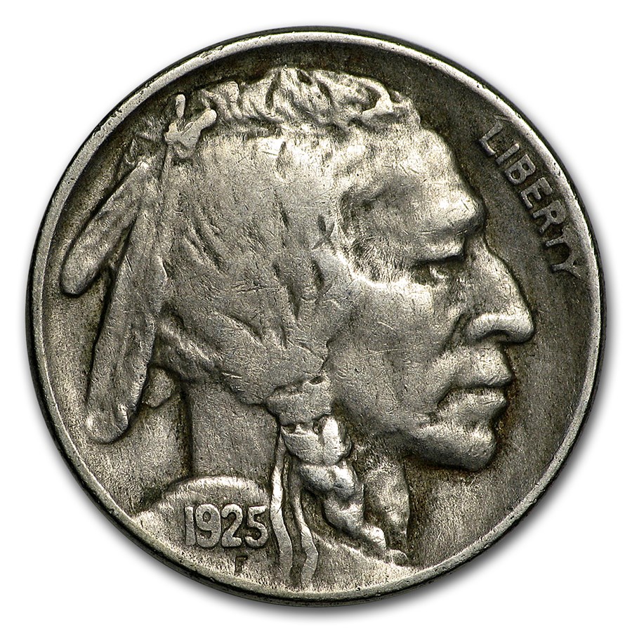 1925 Buffalo Nickel XF