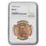 1925-D $20 St Gaudens Gold Double Eagle MS-62 NGC