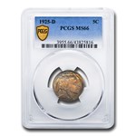 1925-D Buffalo Nickel MS-66 PCGS