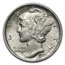 1925-D Mercury Dime AU