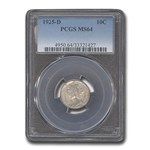 1925-D Mercury Dime MS-64 PCGS