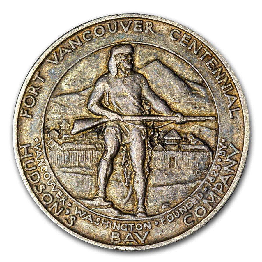 1925 Fort Vancouver Half XF