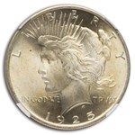 1925 Peace Dollar MS-67 NGC