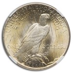 1925 Peace Dollar MS-67 NGC