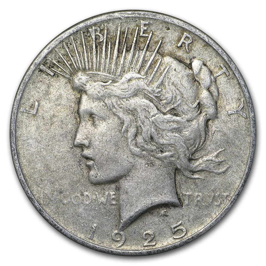 1925 Peace Dollar VG/VF