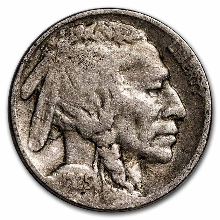 1925-S Buffalo Nickel VG