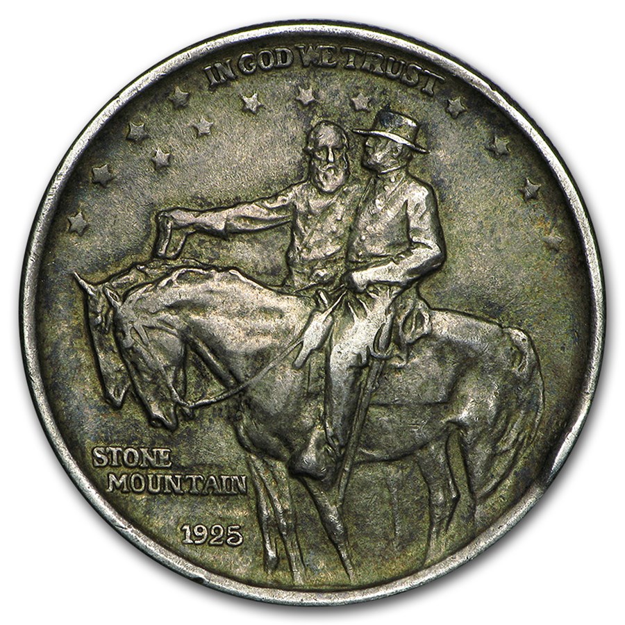 1925 Stone Mountain Commemorative Half Dollar Avg Circ