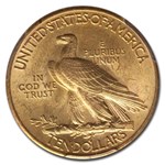 1926 $10 Indian Gold Eagle MS-62+ PCGS