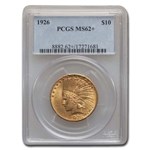 1926 $10 Indian Gold Eagle MS-62+ PCGS