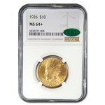 1926 $10 Indian Gold Eagle MS-64+ NGC CAC