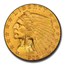 1926 $2.50 Indian Gold Quarter Eagle MS-65+ PCGS CAC