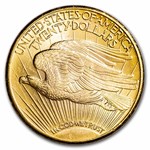 1926 $20 St Gaudens Gold Double Eagle AU