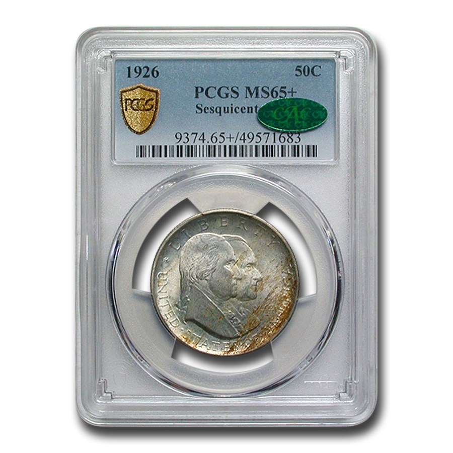 Buy 1926 America Sesquicentennial Half Dollar MS-65+ PCGS CAC | APMEX