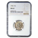 1926 Buffalo Nickel MS-67 NGC