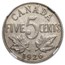 1926 Canada 5 Cents George V XF-40 NGC (Far 6)