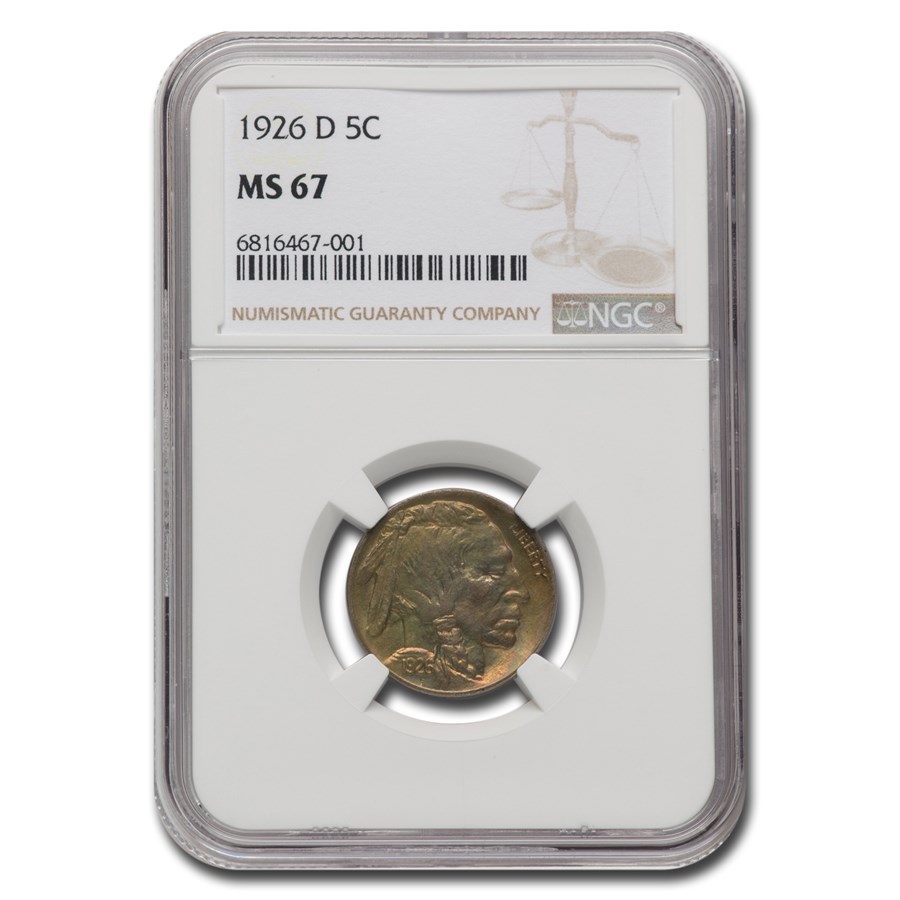 1926-D Buffalo Nickel MS-67 NGC