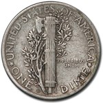 1926-D Mercury Dime VF