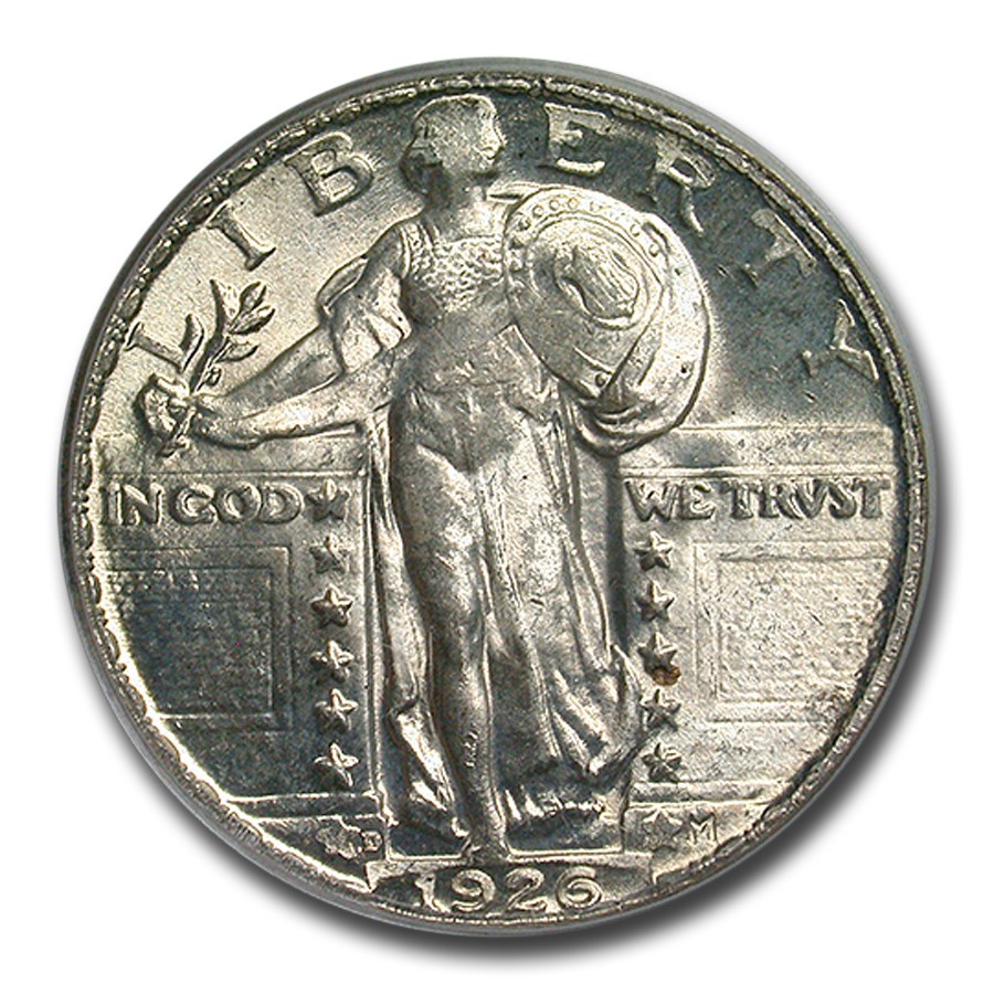 1926-D Standing Liberty Quarter MS-63 PCGS