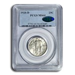 1926-D Standing Liberty Quarter MS-64 PCGS CAC