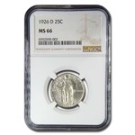 1926-D Standing Liberty Quarter MS-66 NGC