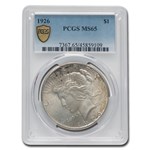 1926 Peace Dollar MS-65 PCGS