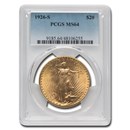 1926-S $20 St Gaudens Gold Double Eagle MS-64 PCGS