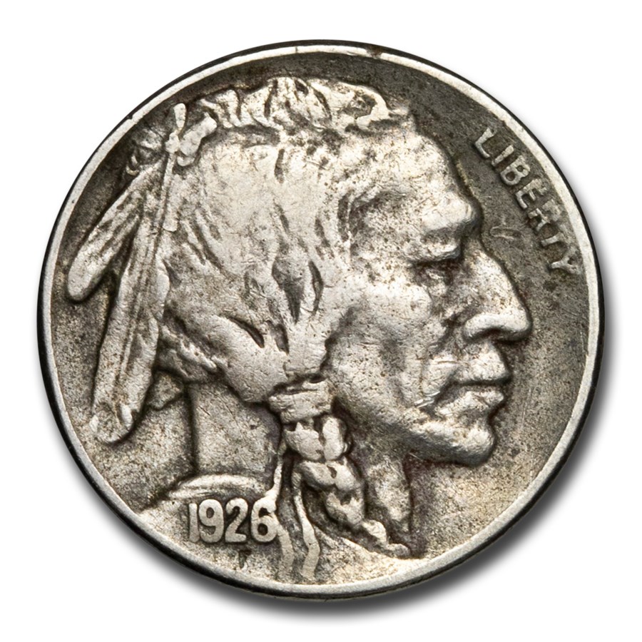 1926-S Buffalo Nickel XF