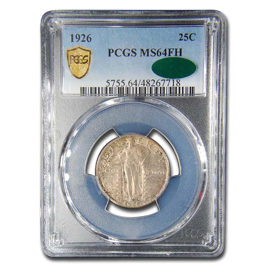 1926 Standing Liberty Quarter MS-64 PCGS CAC (FH)