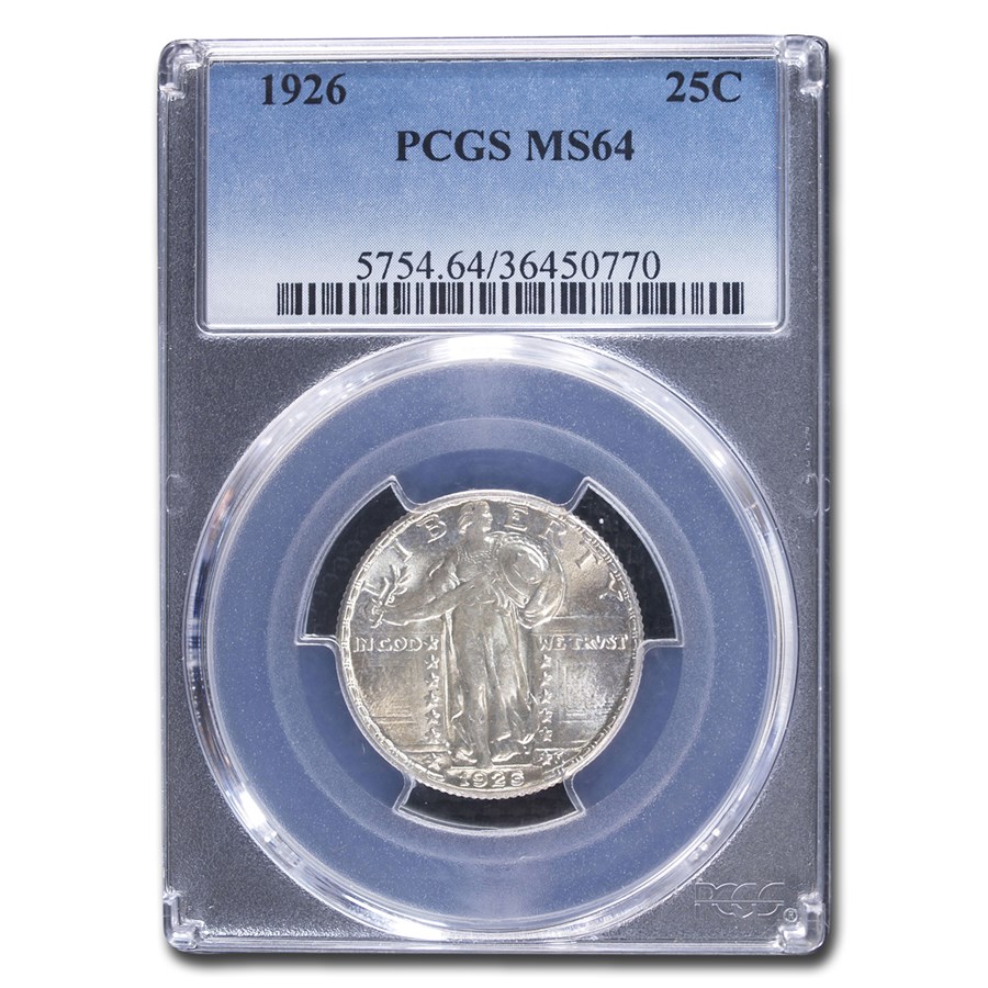 1926 Standing Liberty Quarter MS-64 PCGS