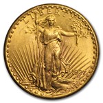 1927 $20 St Gaudens Gold Double Eagle AU