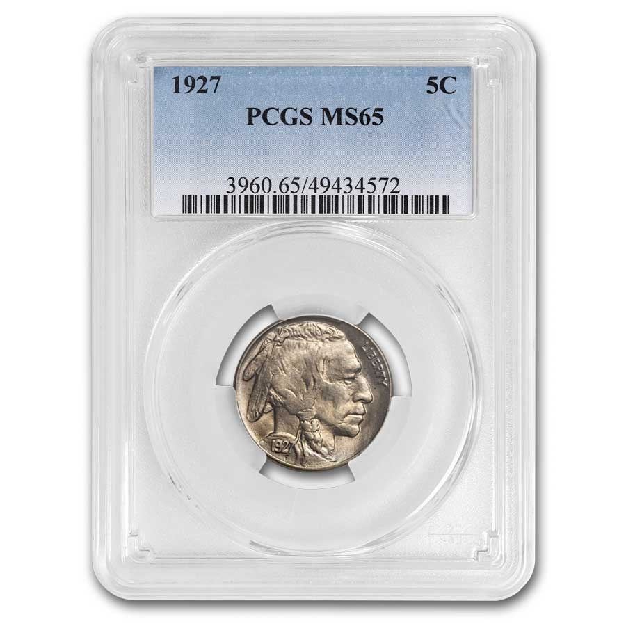 1927 Buffalo Nickel MS-65 PCGS