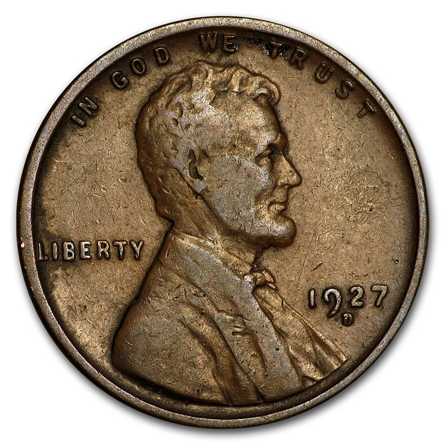 1927-D Lincoln Cent Good/Fine