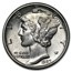 1927-D Mercury Dime AU